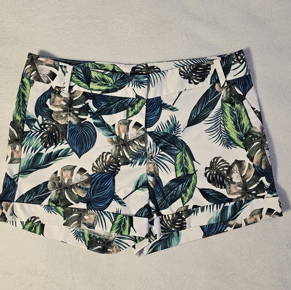 Tropical Print Women's Shorts
